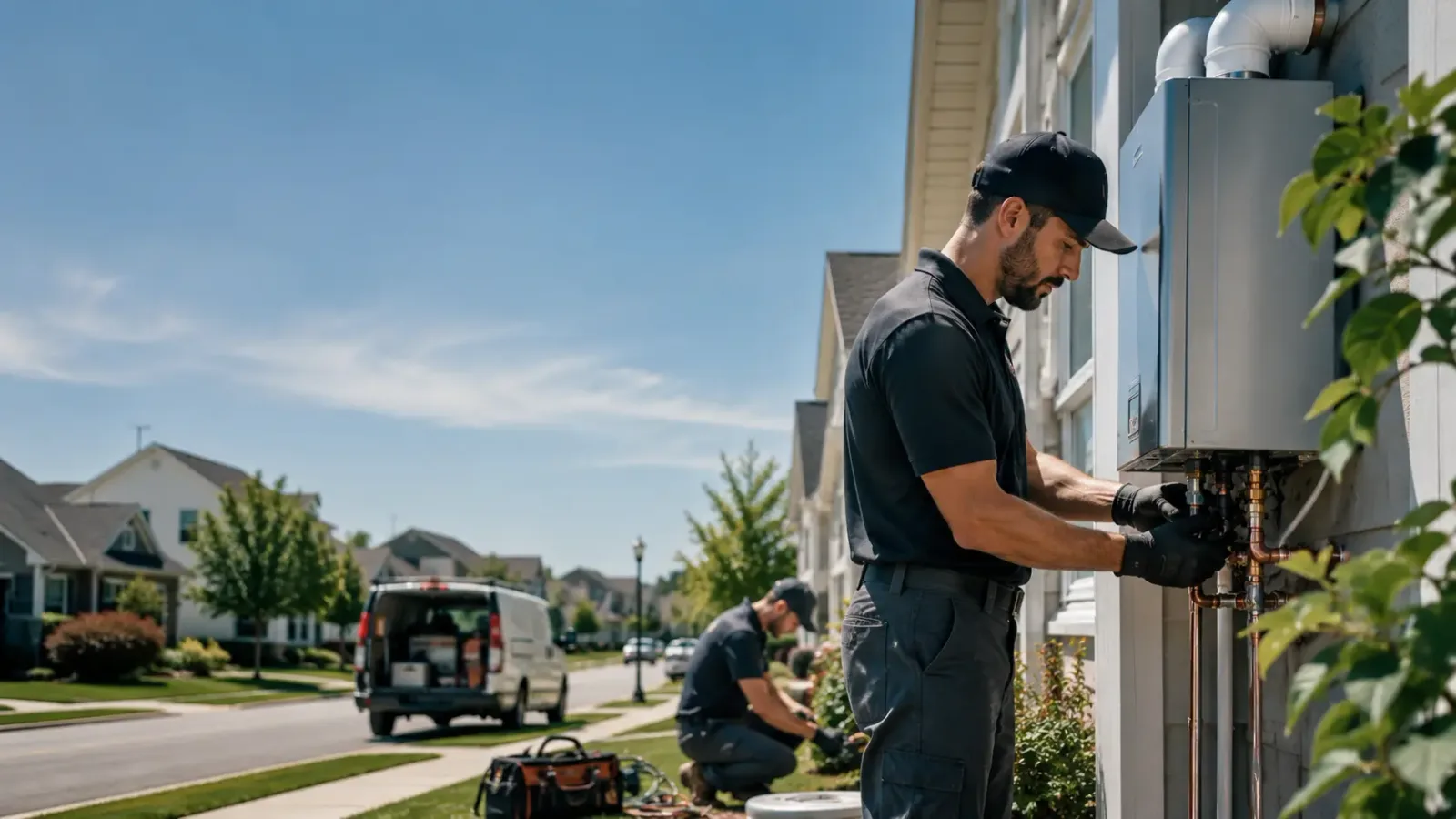 Tankless Water Heater Installation in Windham, ME